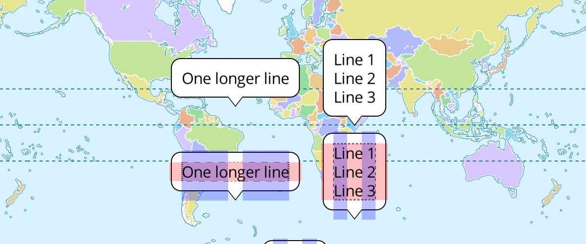 Use a stretchable image as a background for text.