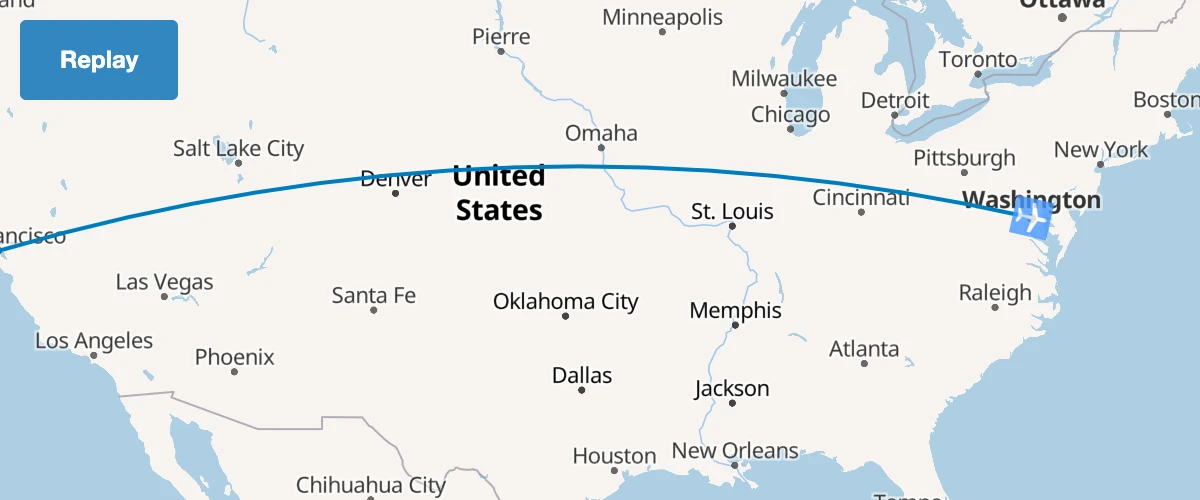 Use Turf to smoothly animate a point along the distance of a line.