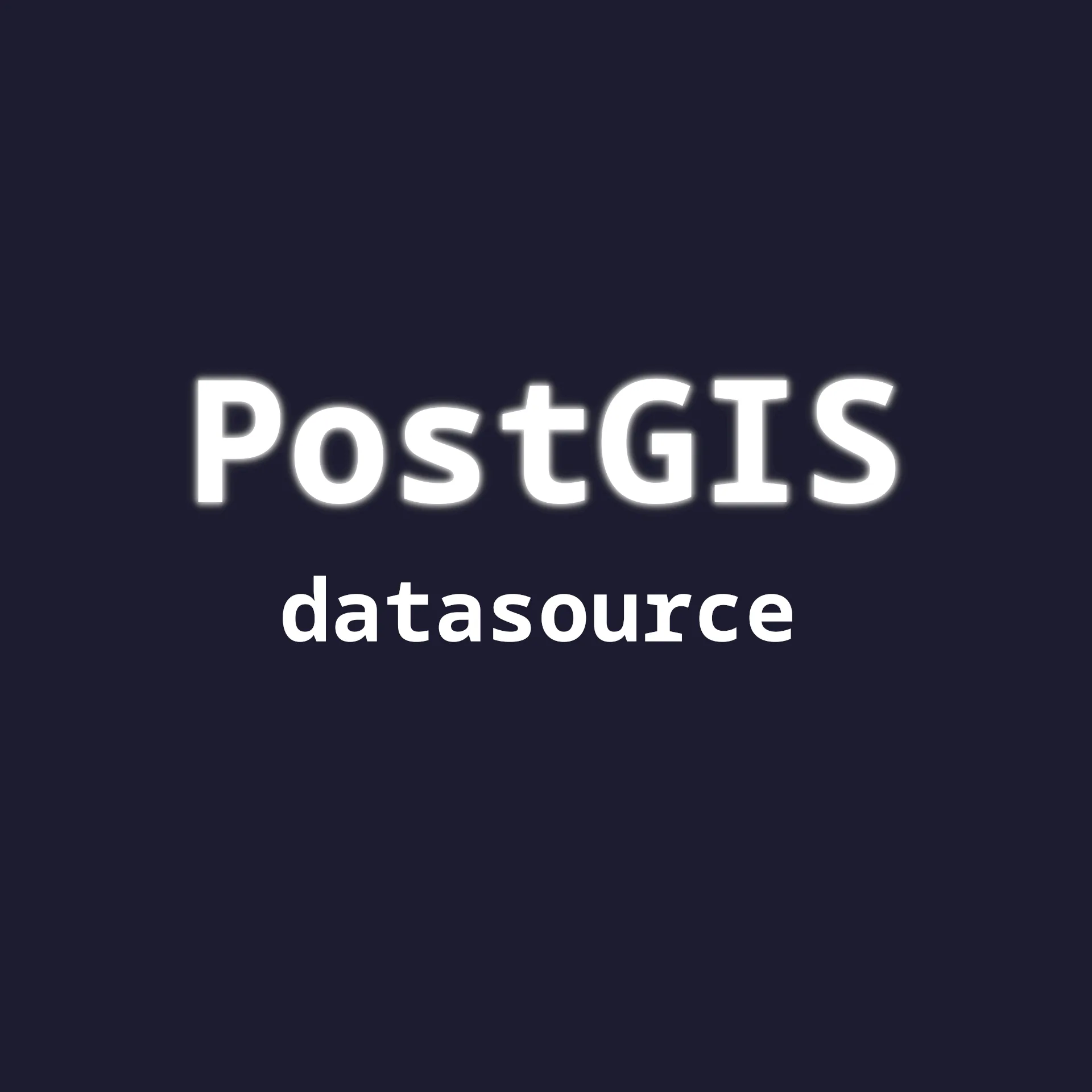 PostgreSQL/PostGIS Integration
