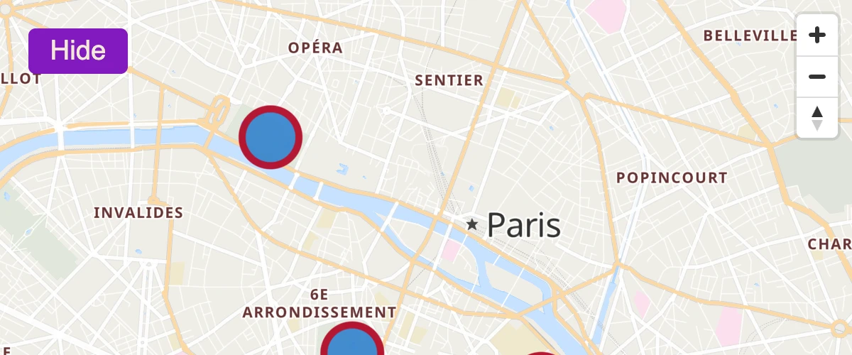 Toggle deck.gl layer using maplibre.
